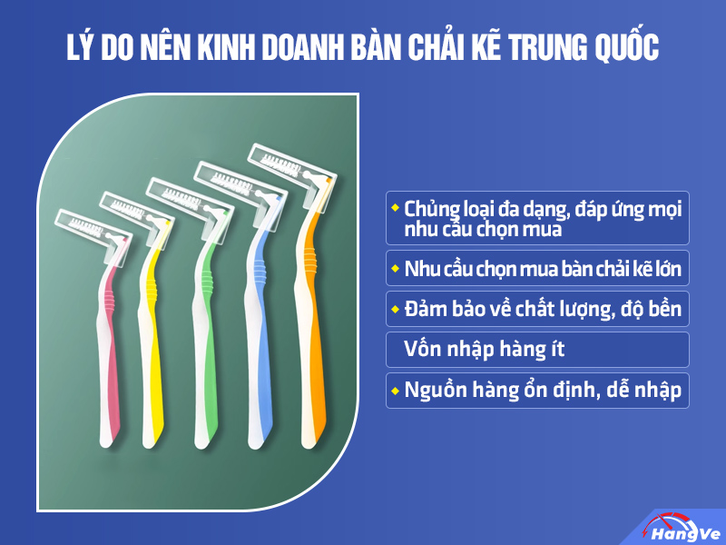 bàn chải kẽ Trung Quốc