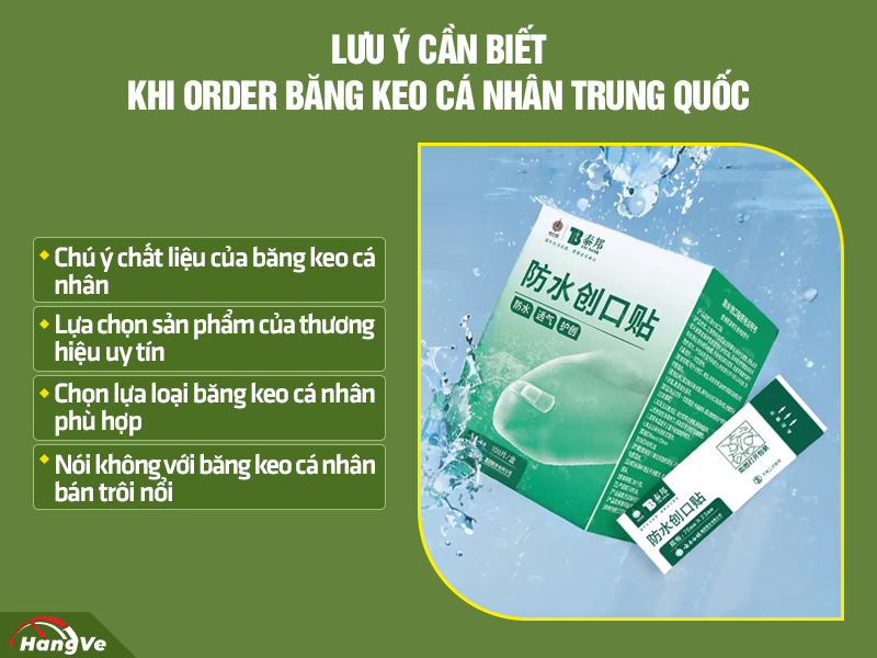 Băng keo cá nhân Trung Quốc