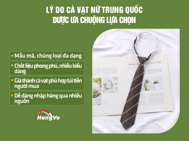 Cà vạt nữ Trung Quốc