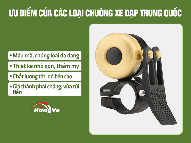 chuông xe đạp Trung Quốc