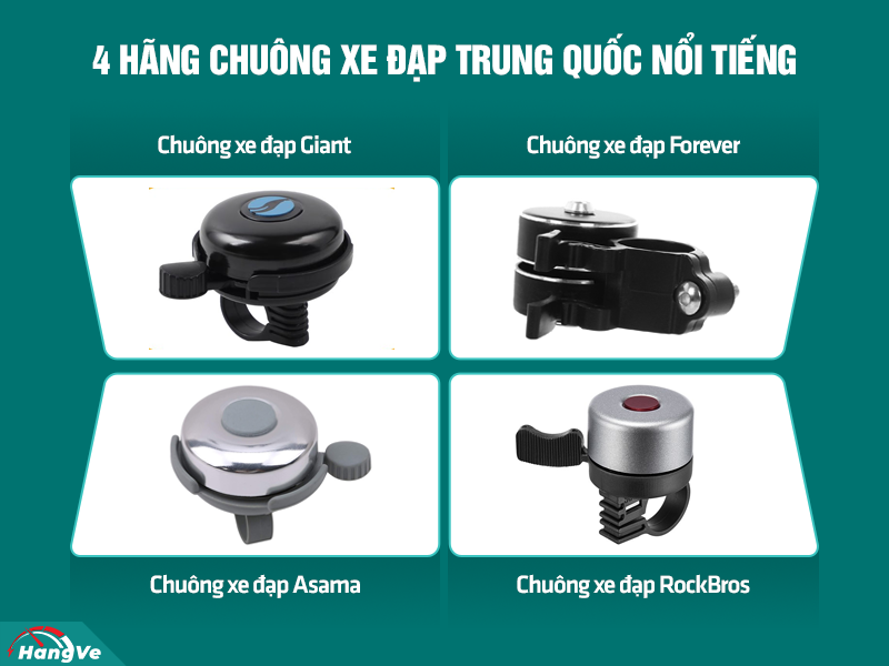 chuông xe đạp Trung Quốc