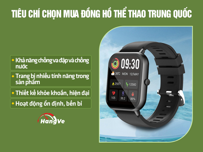 đồng hồ thể thao Trung Quốc