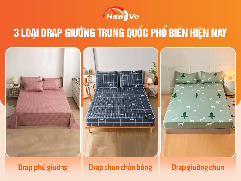 drap giường Trung Quốc