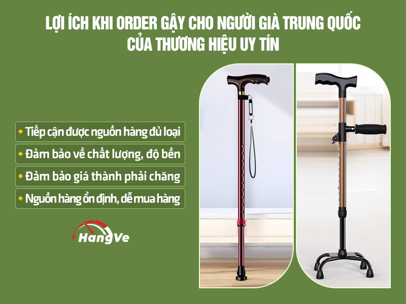 Gậy cho người già Trung Quốc