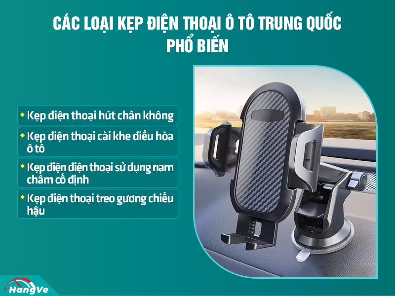 Kẹp điện thoại ô tô Trung Quốc