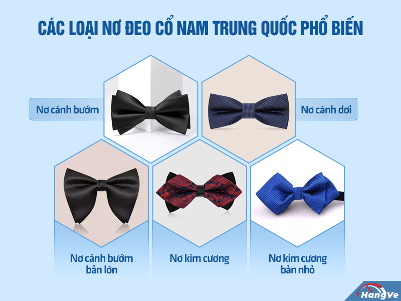 Nơ đeo cổ nam Trung Quốc