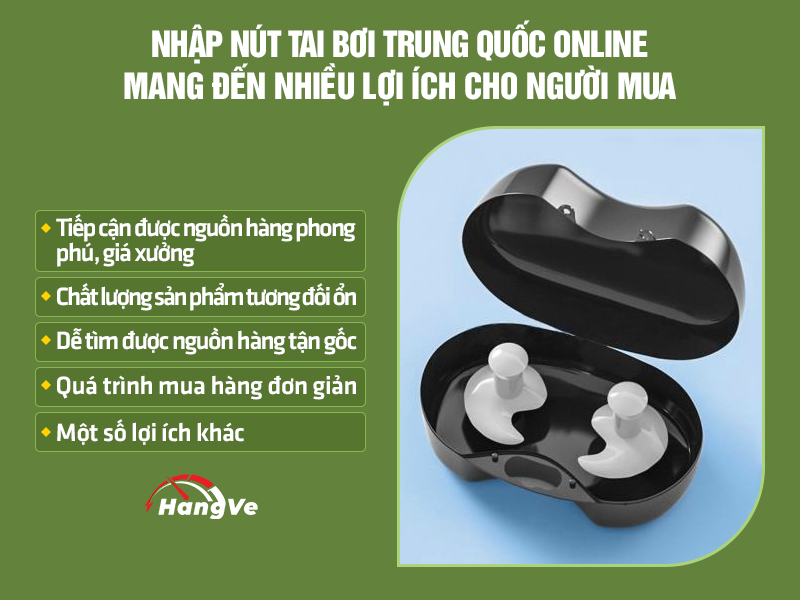 Nút bịt tai bơi Trung Quốc