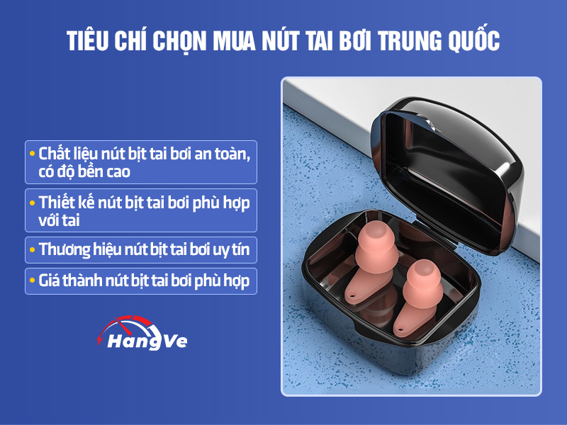 Nút bịt tai bơi Trung Quốc