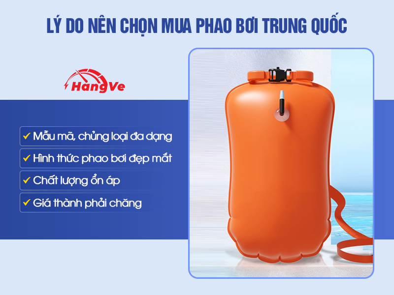 Nhập phao bơi Trung Quốc