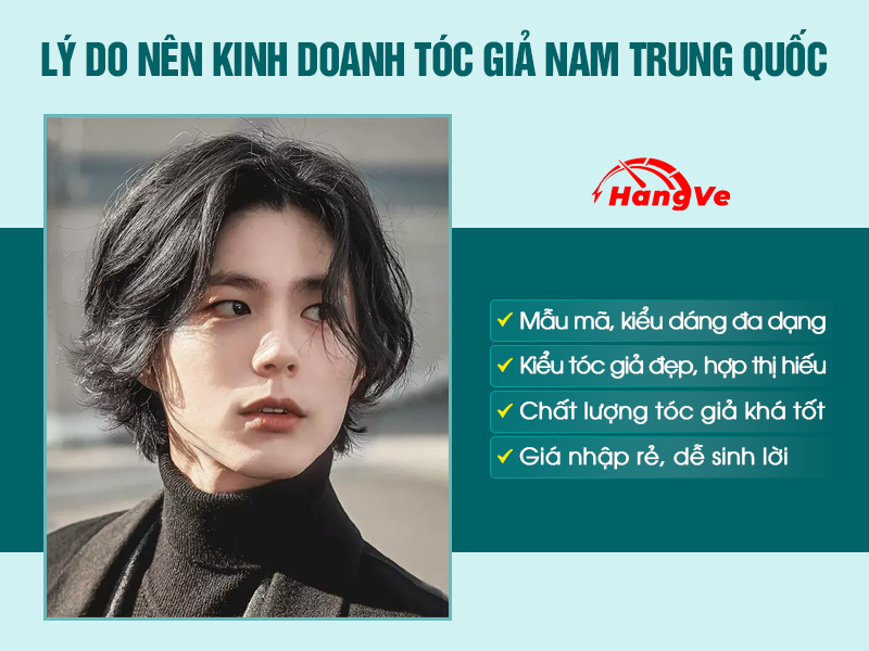 tóc giả nam Trung Quốc