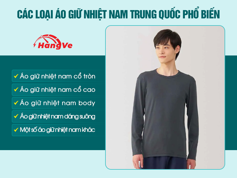 áo giữ nhiệt nam Trung Quốc