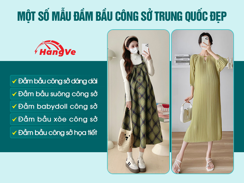 đầm bầu công sở Trung Quốc