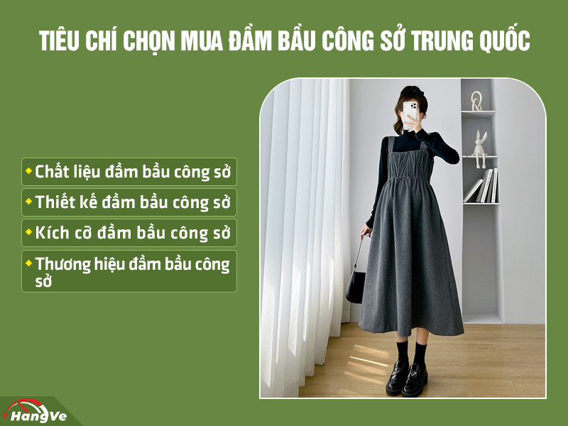 đầm bầu công sở Trung Quốc