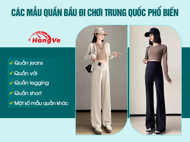 Quần bầu đi chơi Trung Quốc