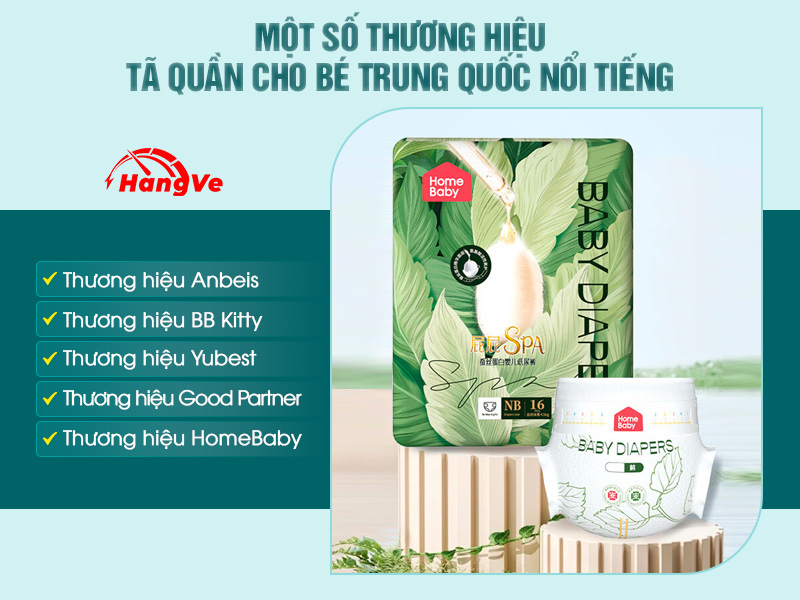 tã quần cho bé Trung Quốc