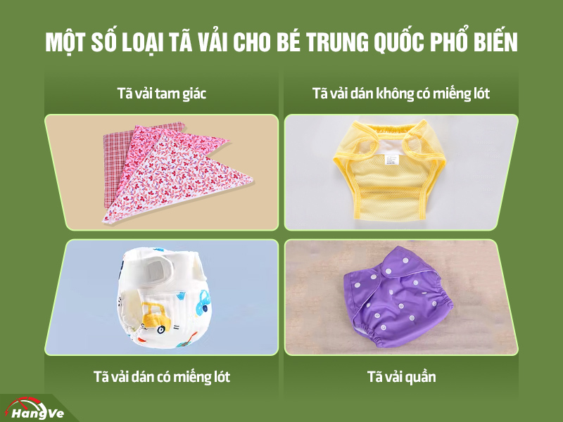 tã vải cho bé Trung Quốc