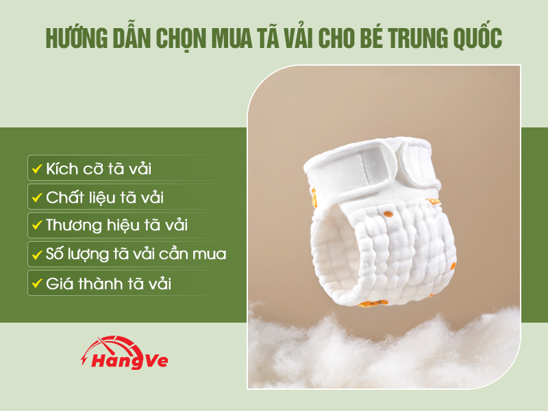 tã vải cho bé Trung Quốc