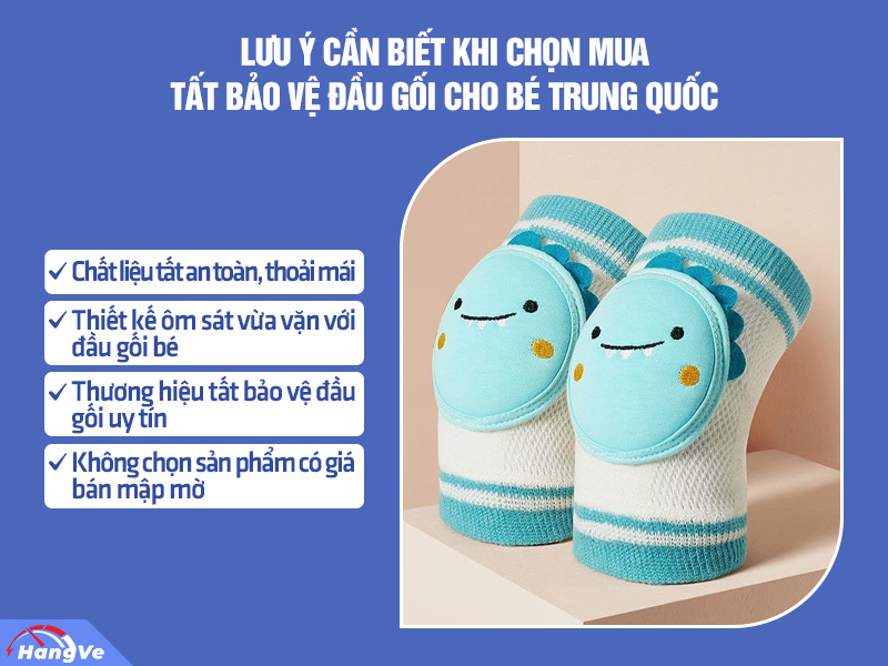 tất bảo vệ đầu gối cho bé Trung Quốc