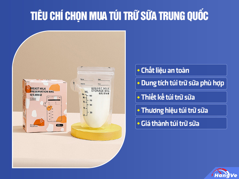 Túi trữ sữa Trung Quốc