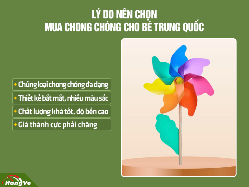 chong chóng cho bé Trung Quốc