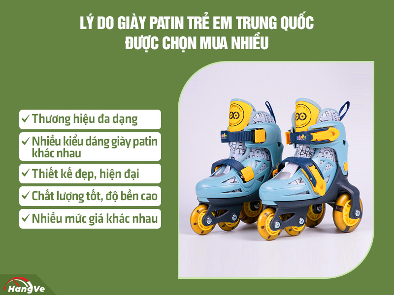 Giày patin trẻ em Trung Quốc