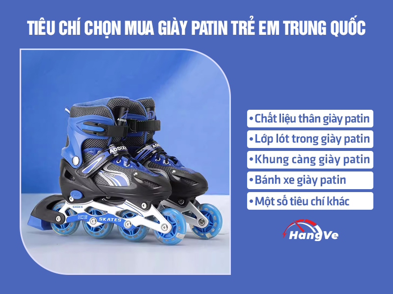 Giày patin trẻ em Trung Quốc