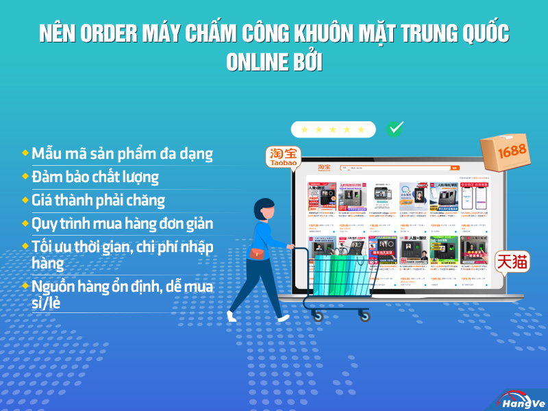 máy chấm công khuôn mặt Trung Quốc