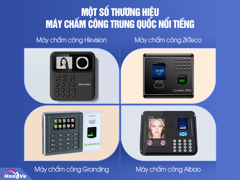 Máy chấm công Trung Quốc