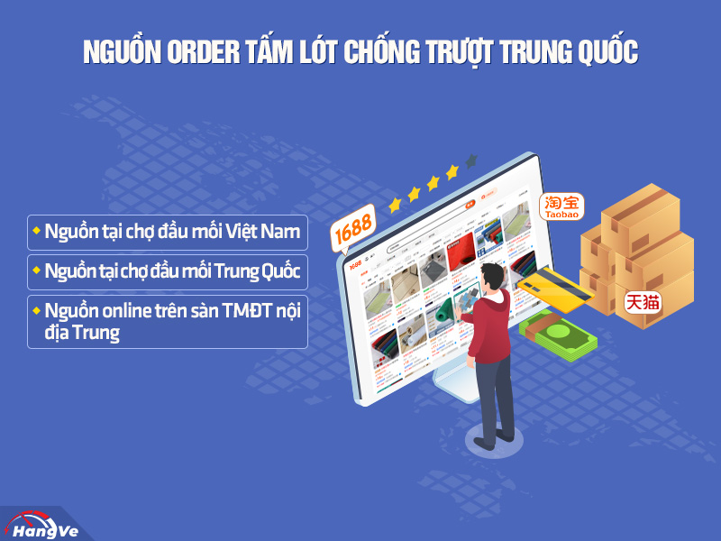 tấm lót chống trượt Trung Quốc