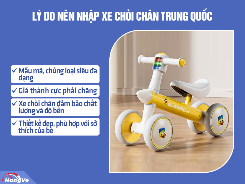 xe chòi chân Trung Quốc