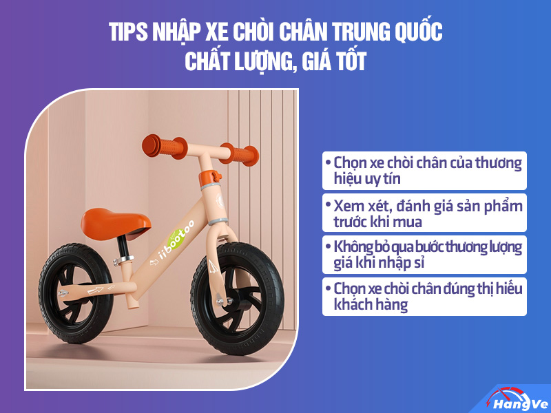 xe chòi chân Trung Quốc