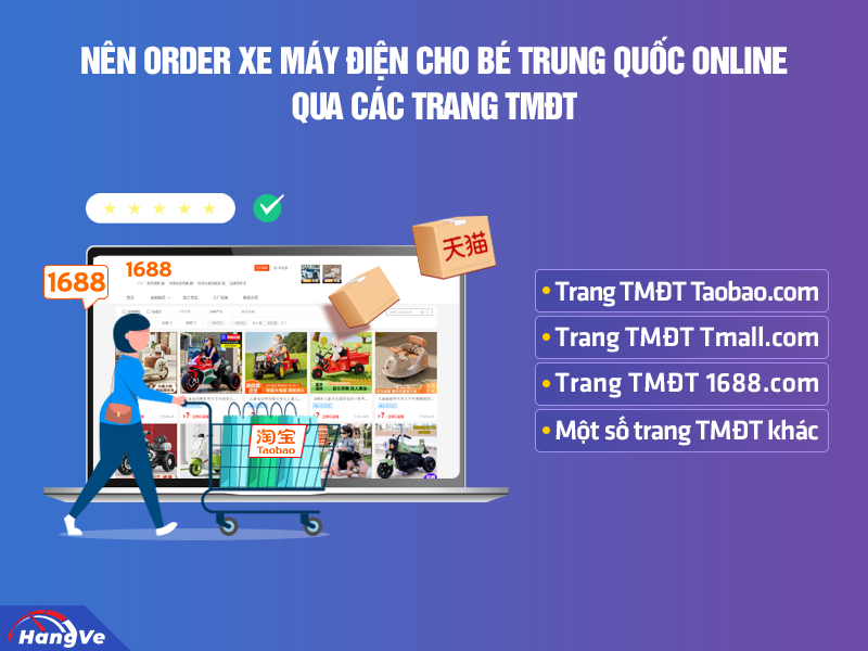 xe máy điện cho bé Trung Quốc