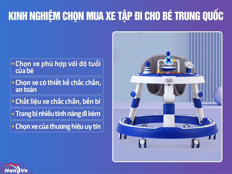 Xe tập đi cho bé Trung Quốc