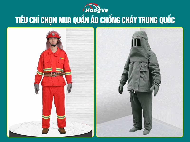 Tiêu chí chọn mua quần áo chống cháy Trung Quốc