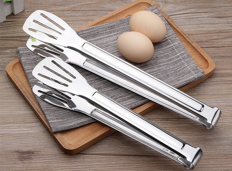 Kẹp inox gắp thức ăn nóng