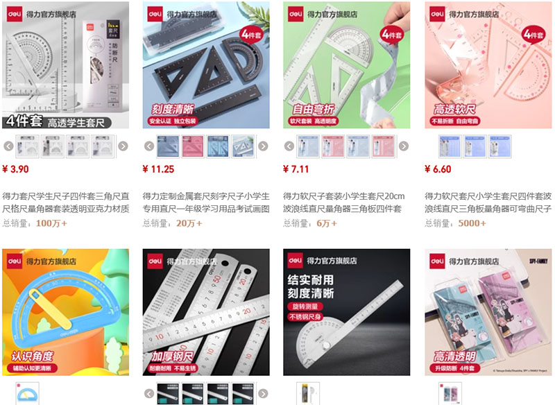 Link shop order thước đo góc nội địa Trung uy tín giá tốt trên Taobao, Tmall
