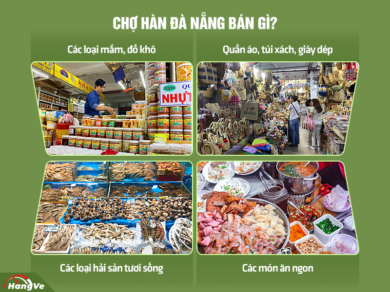 Chợ Hàn Đà Nẵng bán gì?