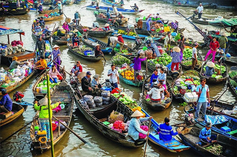 Chợ nổi Cái Răng bán gì?