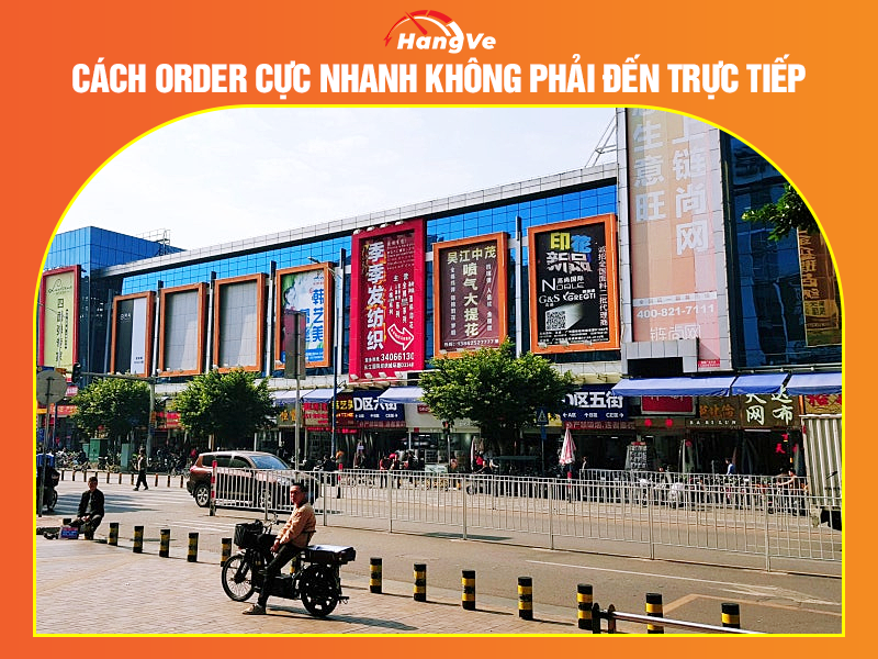 Cách order cực nhanh không phải đến trực tiếp