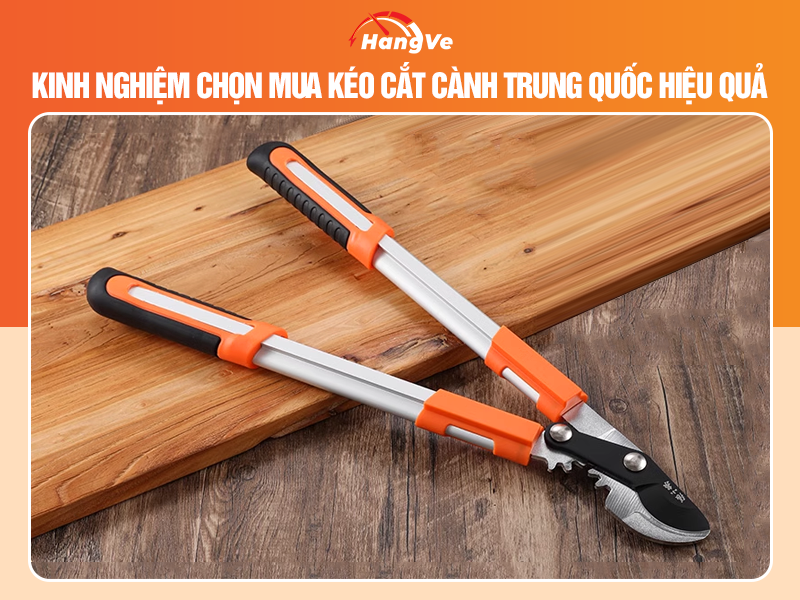 Kinh nghiệm chọn mua kéo cắt cành Trung Quốc hiệu quả