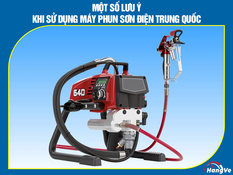 Một số lưu ý khi sử dụng máy phun sương điện Trung Quốc