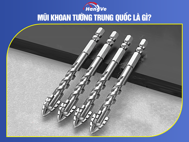 Mũi khoan tường Trung Quốc là gì?
