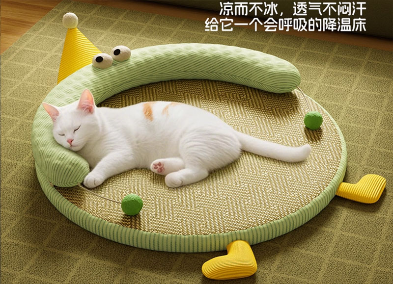 Đệm cho mèo loại tròn