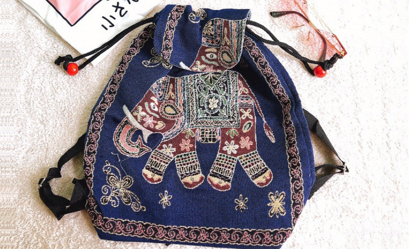 Balo dây rút thổ cẩm