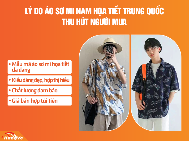 Vì sao áo sơ mi nam họa tiết họa tiết Trung Quốc thu hút người mua?