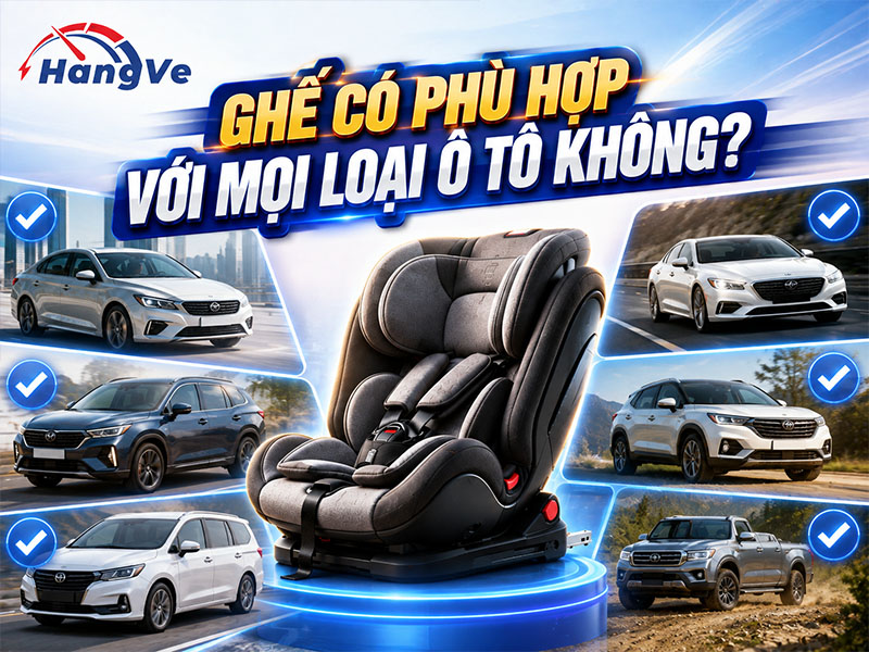 Ghế có phù hợp với mọi loại ô tô không? 