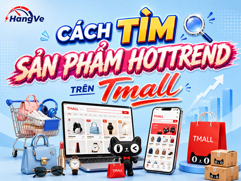 Hướng dẫn chi tiết cách tìm sản phẩm hot trend Tmall cho người mới