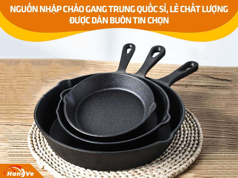 chảo gang Trung Quốc