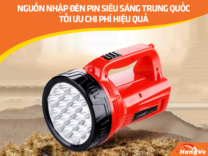 đèn pin siêu sáng Trung Quốc