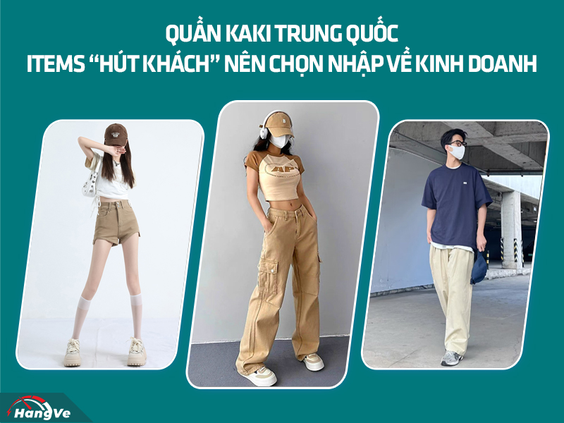 quần kaki Trung Quốc